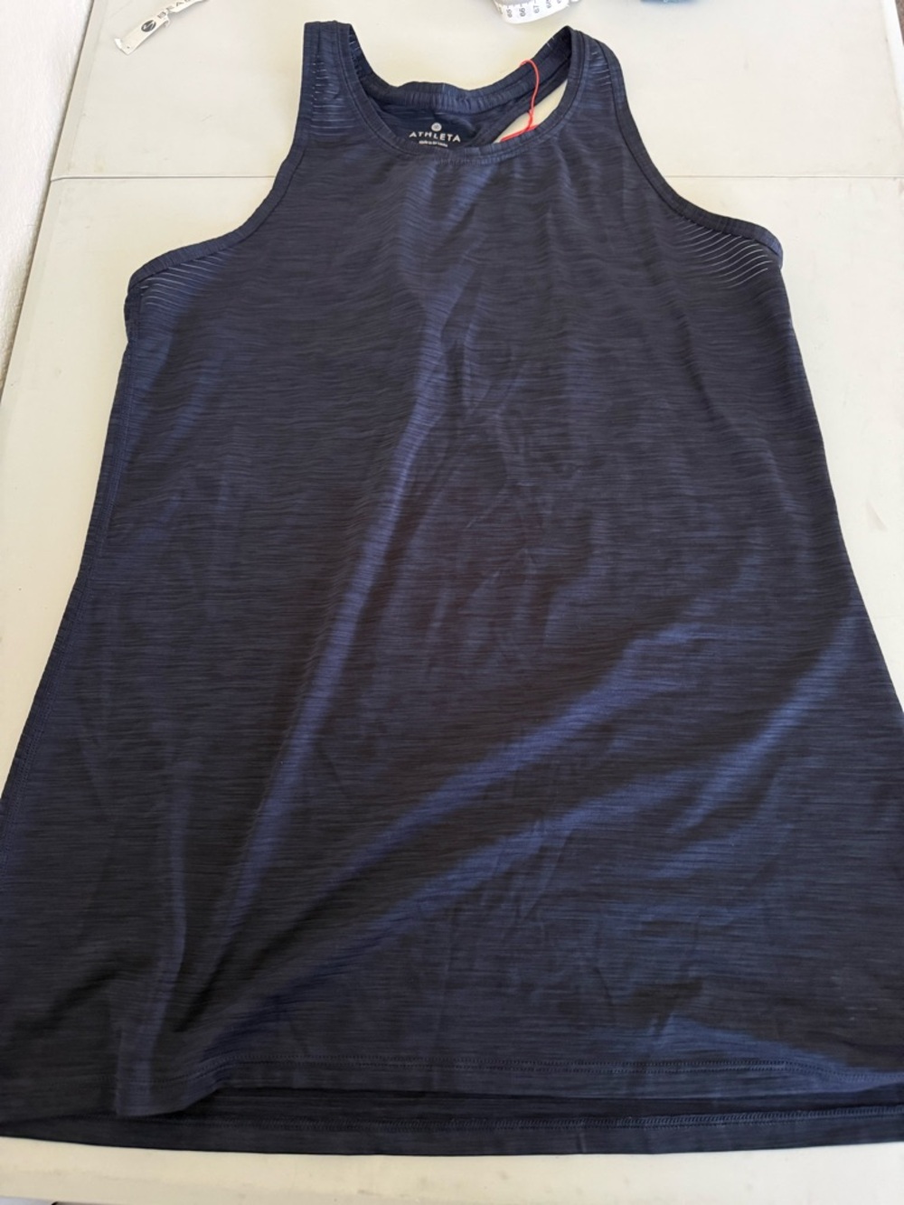 Athleta Deep Navy Racerback Performance Tank